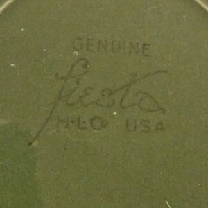 Fiesta Olive Dinnerware